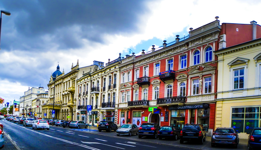 Lublin Krakowskie Przedmieście - okolica Hotelu Wieniawski