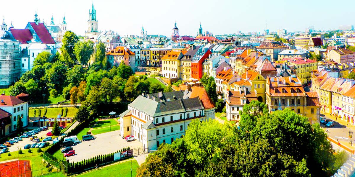 Lublin - panorama Starego Miasta