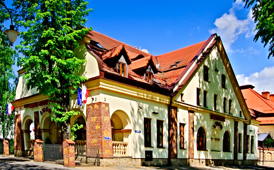 Zdjęcie zbliżone na Hotel Browar Lwów w Lublinie