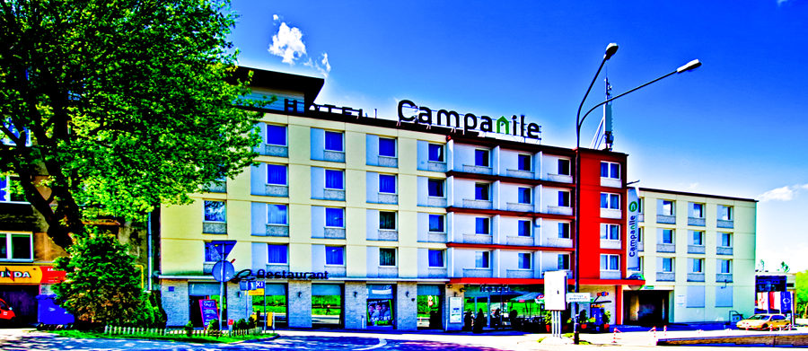 Hotel Campanile Lublin - zdjęcie frontonu