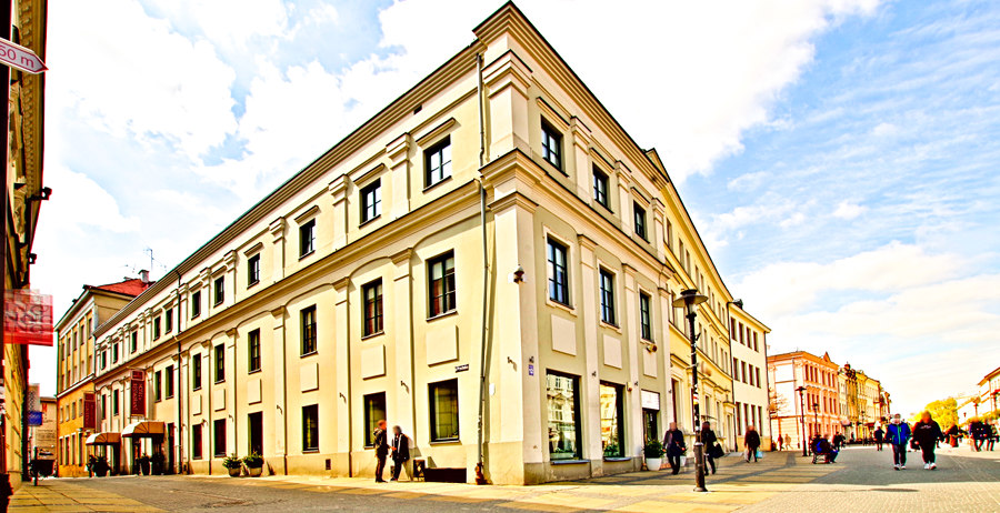 Perspektywa Hotelu Vanilla w Lublinie na zdjęciu do galerii