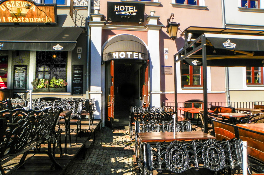  Hotel i pub przy Grodzkiej 20 w Lublinie, na zdjęciu do galerii