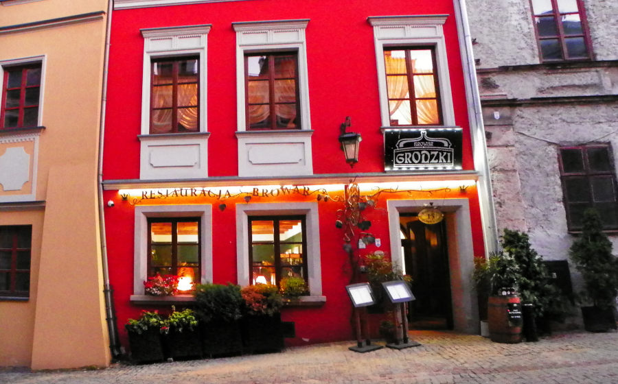 Tradycyjna kuchnia regionalna w Restauracji Grodzka 15, Browaru Grodzkiego w Lublinie