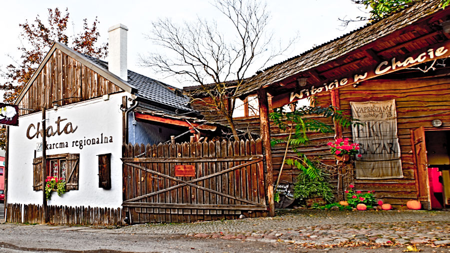 Tradycyjna kuchnia w karczmie regionalnej Chata Swojsko Strawa w Lublinie