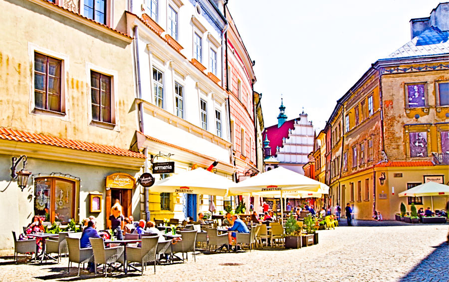 Akwarela Cafe - kawiarnia, cukiernia, i naleśnikarnia na Starym Mieście w Lublinie - zdjęcie do galerii