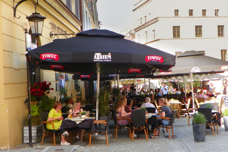 Włoska Restauracja Pizzeria Atrium w Rynku Starego Miasta w Lublinie - zdjęcie do galerii