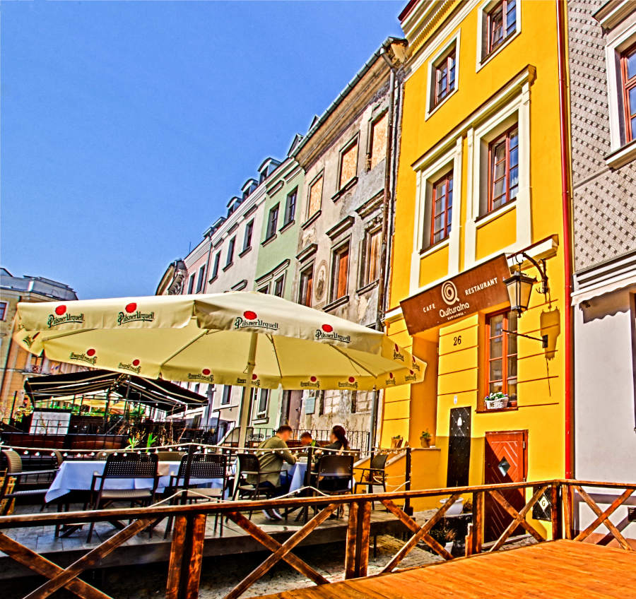 Ogródek Restauracji Qulturalna w Lublinie - zdjęcie do galerii