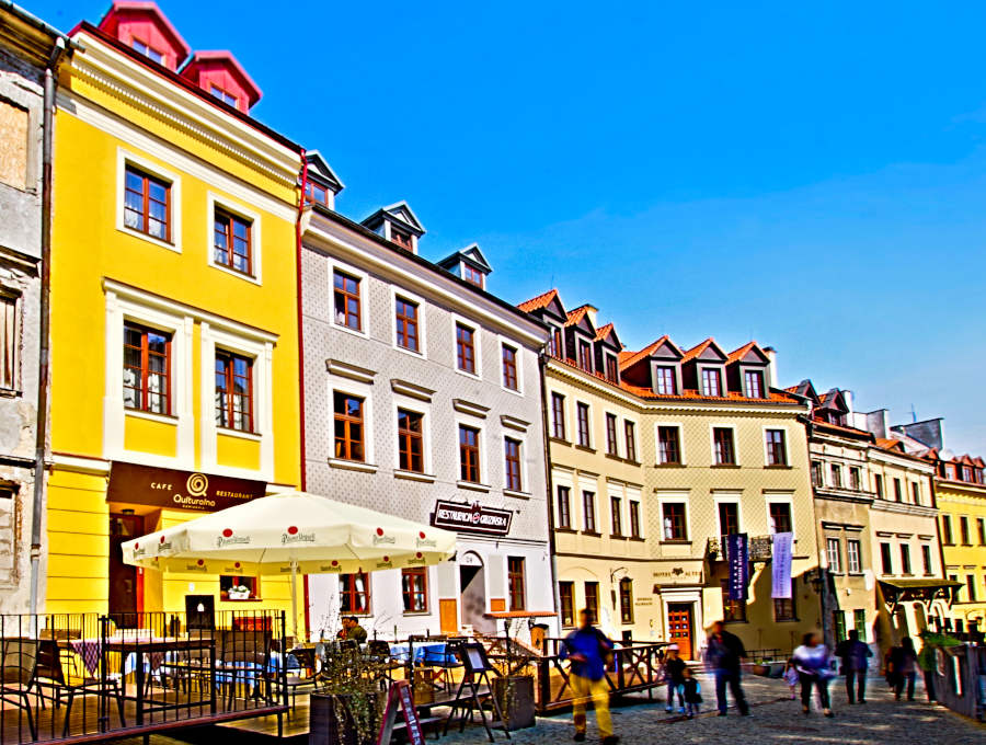 Restauracja Qulturalna w pasażu kamienic Starego Miasta w Lublinie - zdjęcie do galerii