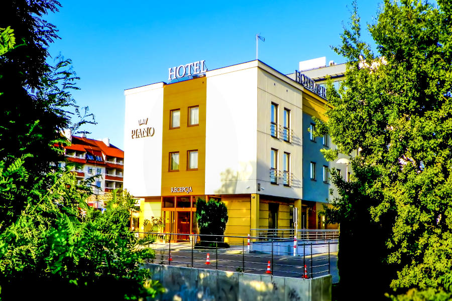 Hotel Piano w Lublinie w zieleni -zdjęcie do galerii