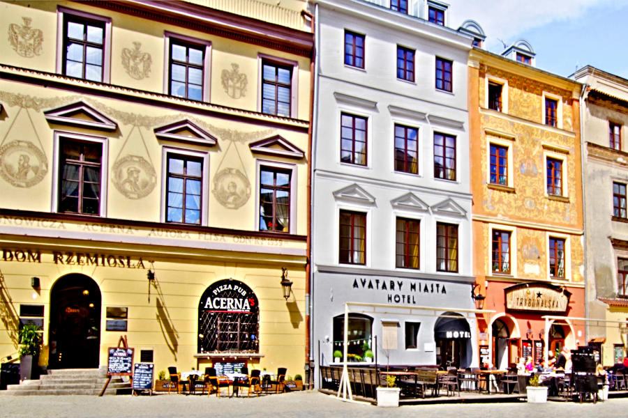 Hotel Avatary Miasta, przy Rynek 3, na Starym Mieście w Lublinie - zdjęcie do galerii