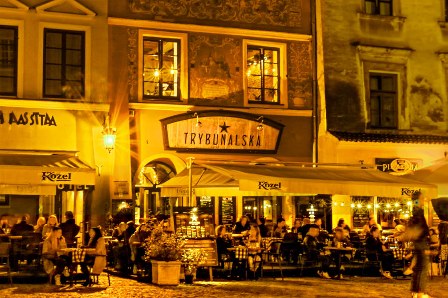 Restauracja Trybunalska City Pub przy Rynek 4 w Lublinie - zdjęcie do galerii