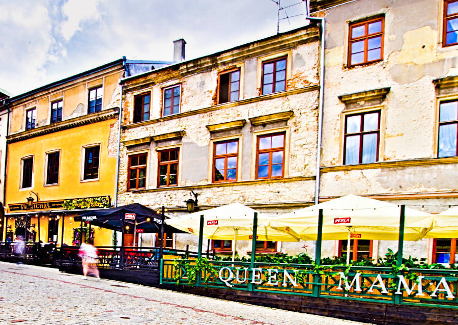 Ogródek restauracji Queen Mama w Lublinie - zdjęcie do galerii