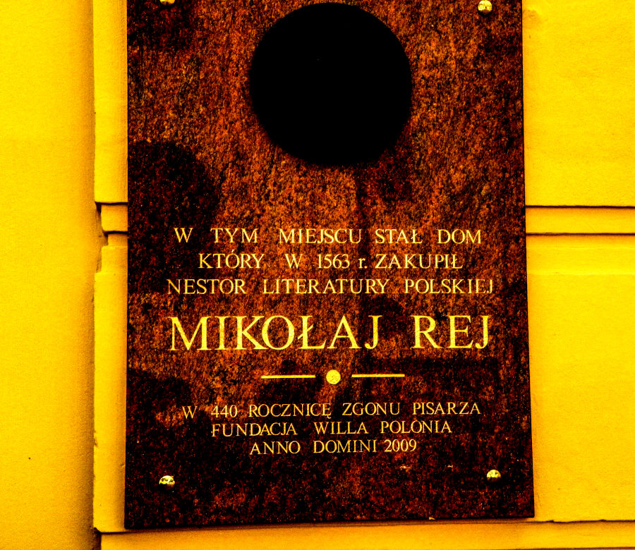 Pamiątkowa tablica na Cukierni kawiarni Chmielewski w Lublinie - zdjęcie do galerii