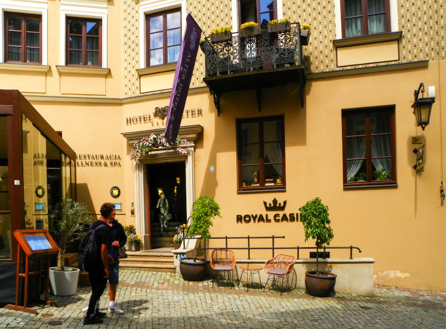 Wejście do Fresca Ristorante w Lublinie - zdjęcie do menu